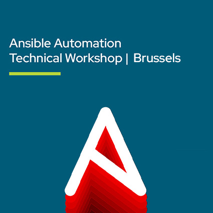 Workshop in Brussels: Automate Your Environment with Ansible